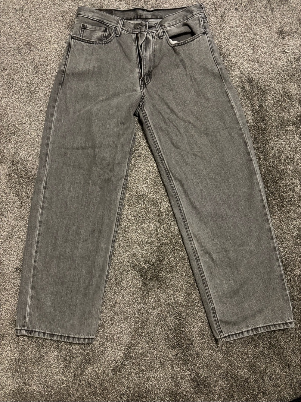 Levi's 578 Gray Baggy Fit Jeans
